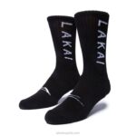 calcetín sencillo Lakai negro 80B2146