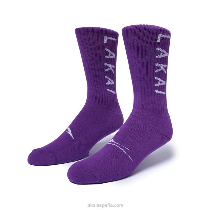calcetin_sencillo_lakai_purpura_80b2151.jpg calcetín sencillo Lakai púrpura 80B2151 - Image 1