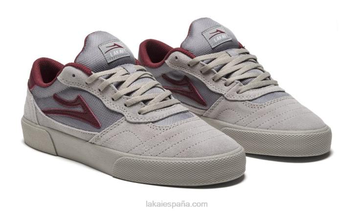cambridge_lakai_ante_gris_burdeos_80b269.jpg cambridge Lakai ante gris/burdeos 80B269 - Image 1