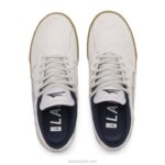 Cardiff Lakai blanco/gamuza de goma 80B23 - Image 3