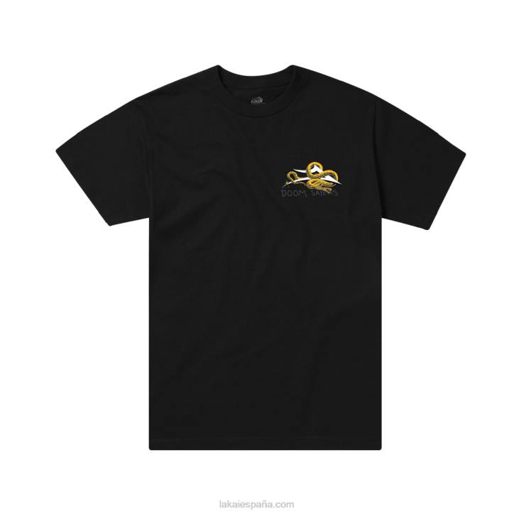 doomsayers_flare_camiseta_de_serpiente_lakai_negro_80b2338.jpg Doomsayers Flare camiseta de serpiente Lakai negro 80B2338 - Image 1