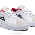 flaco 2 Lakai cuero blanco/marino 80B2103