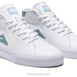 flaco 2 medio Lakai cuero blanco/nilo 80B231