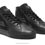 flaco 2 medio Lakai cuero negro/negro 80B229