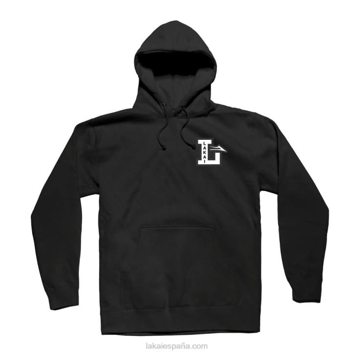 letra_sudadera_con_capucha_lakai_negro_80b2140.jpg letra sudadera con capucha Lakai negro 80B2140 - Image 1