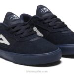 los niños de cambridge Lakai azul marino/gamuza azul marino 80B2123
