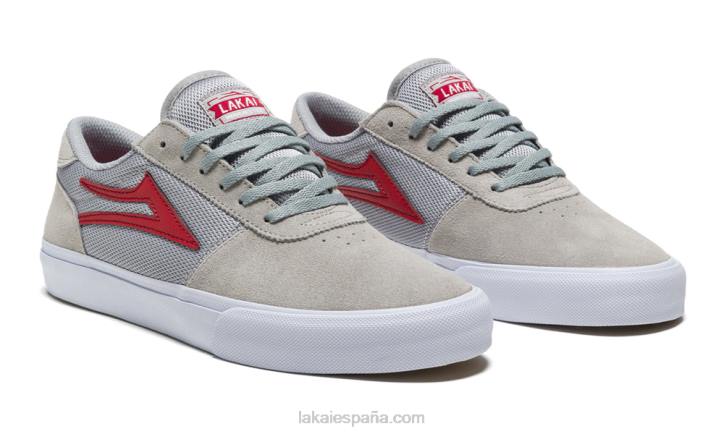 manchester_lakai_ante_gris_rojo_80b289.jpg Manchester Lakai ante gris/rojo 80B289 - Image 1