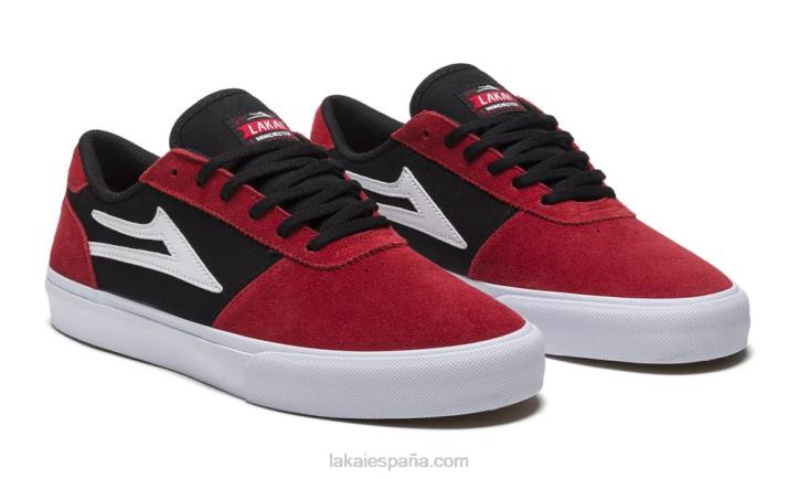 manchester_lakai_ante_rojo_negro_80b292.jpg Manchester Lakai ante rojo/negro 80B292 - Image 1