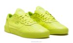 paterson cambridge zapatos de skate de cuero de color lima Lakai amarillo 80B2196 - Image 2