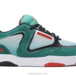 se desvanecen los zapatos de skate Lakai verde 80B2232