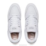 telford bajo Lakai cuero blanco 80B244 - Image 2