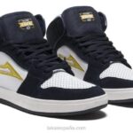 Telford Lakai azul marino/gamuza blanca 80B255