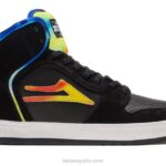 teñido anudado de telford Lakai negro 80B2265