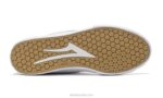 zapatillas de skate de piel flaco 2 mid Lakai blanco 80B2238 - Image 3