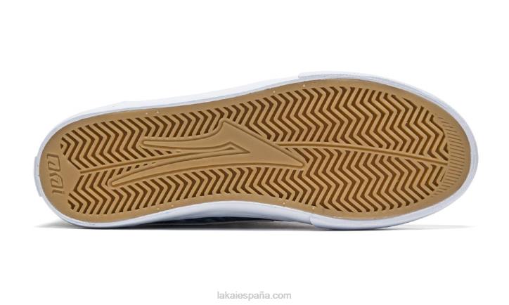 zapatillas de skate de textil teñido anudado griffin Lakai azul 80B2222 - Image 4
