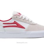 zapatillas de skate manchester Lakai blanco 80B2298