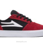 zapatillas de skate manchester Lakai rojo 80B2295