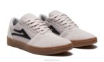 zapatillas de skateboard brighton Lakai blanco 80B2281 - Image 3
