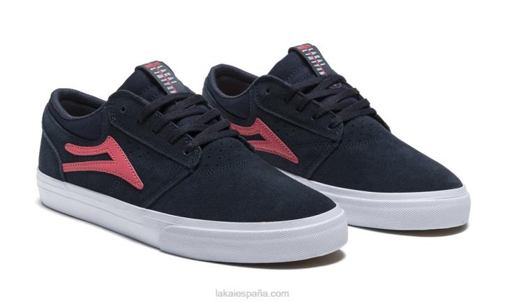 zapatillas de skateboard griffin coral Lakai azul 80B2223 - Image 2