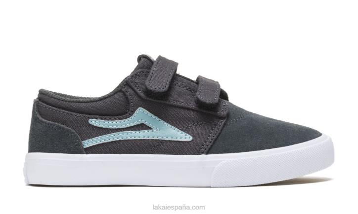 zapatillas_skate_ninos_griffin_lakai_gris_80b2217.jpg zapatillas skate niños griffin Lakai gris 80B2217 - Image 1