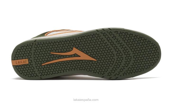 zapatos bajos de skate nathaniel russell telford Lakai verde 80B2276 - Image 4