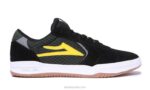 zapatos de skate atlánticos Lakai negro 80B2302