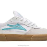 zapatos de skate cambridge Lakai blanco 80B2198