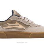 zapatos de skate cambridge Lakai blanco 80B2204