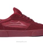 zapatos de skate cambridge Lakai rojo 80B2205