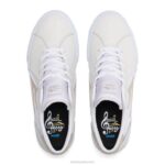 zapatos de skate de cuero flaco 2 Lakai blanco 80B2241 - Image 3