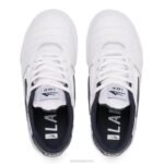 zapatos de skate de cuero para niños cambridge Lakai blanco 80B2176 - Image 4