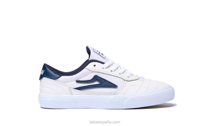 zapatos_de_skate_de_cuero_para_ninos_cambridge_lakai_blanco_80b2176.jpg zapatos de skate de cuero para niños cambridge Lakai blanco 80B2176 - Image 1