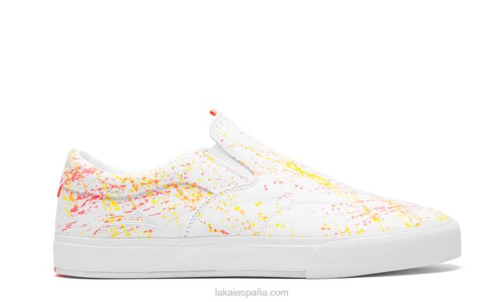 zapatos_de_skate_de_lona_con_salpicaduras_de_walker_owen_vlk_porous_lakai_blanco_80b2256.jpg zapatos de skate de lona con salpicaduras de walker owen vlk porous Lakai blanco 80B2256 - Image 1