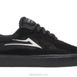 zapatos de skate essex Lakai negro 80B2212