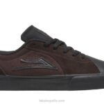 zapatos de skate flaco 2 Lakai marrón 80B2236