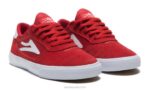 zapatos de skate para niños cambridge Lakai rojo 80B2178 - Image 2