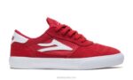 zapatos de skate para niños cambridge Lakai rojo 80B2178