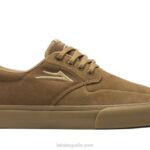 zapatos de skate riley 3 Lakai marrón 80B2246