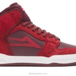 zapatos de skate telford Lakai rojo 80B2260
