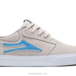 zapatos de skateboard griffin Lakai blanco 80B2219