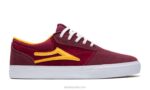 zapatos de skateboard griffin Lakai rojo 80B2224